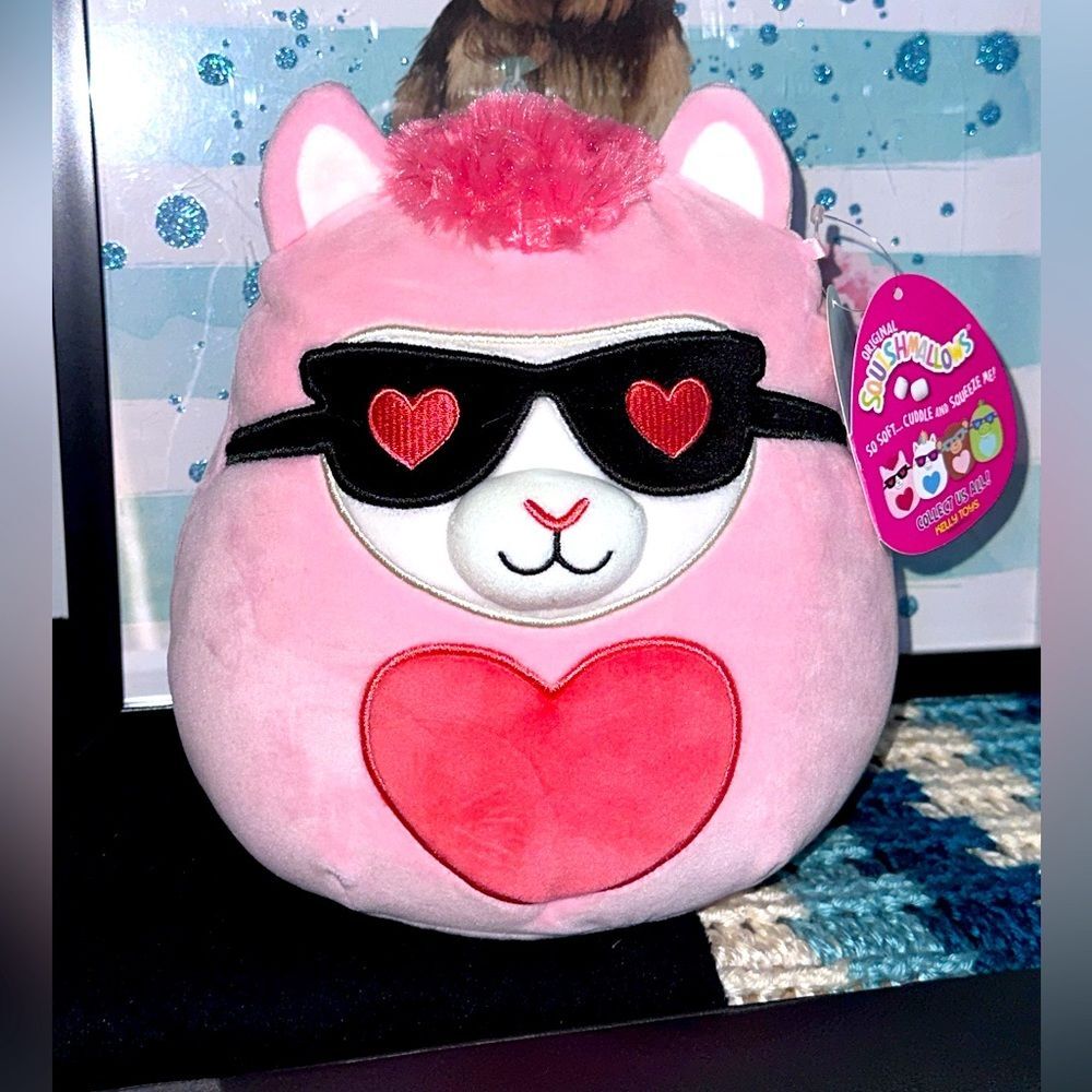 HTF Kip the Cool Llama Squishmallows 8”